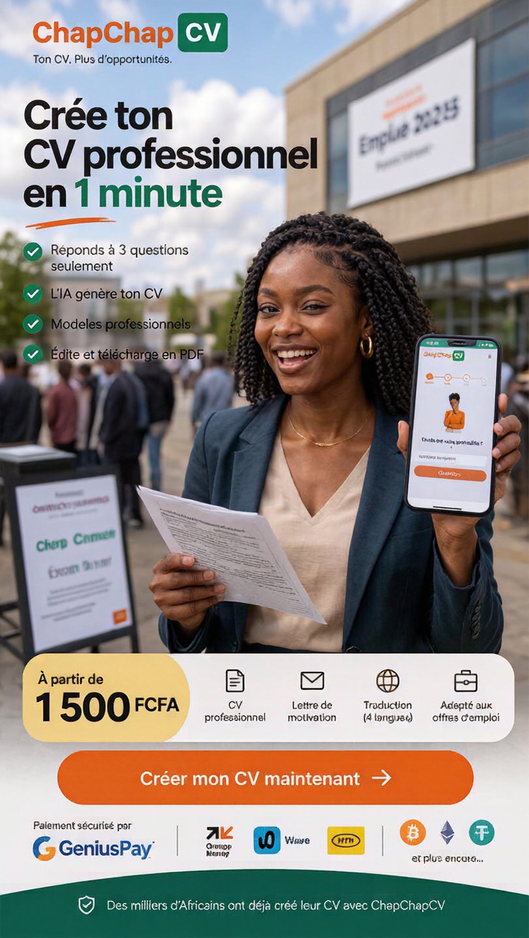 ChapChap CV: Système de Marque & Affichage Print